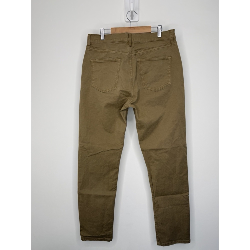 Flint and Tinder Pants Mens 31x30 Khaki Athletic Tapered Fit Casual Stretch - Picture 2 of 9
